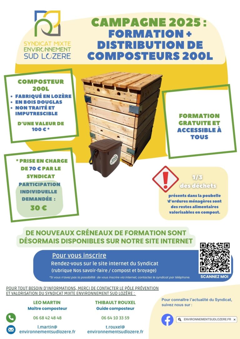 CAMPAGNE 2025 – COMPOSTAGE INDIVIDUEL