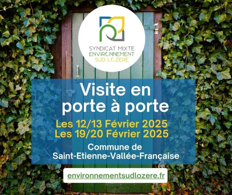 *** Visite en Porte à porte sur la Commune de Saint-Etienne-Vallée-Française ***