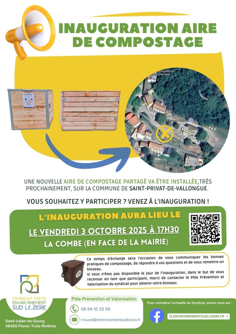 INAUGURATION ACP 016 – SAINT PRIVAT DE VALLONGUE