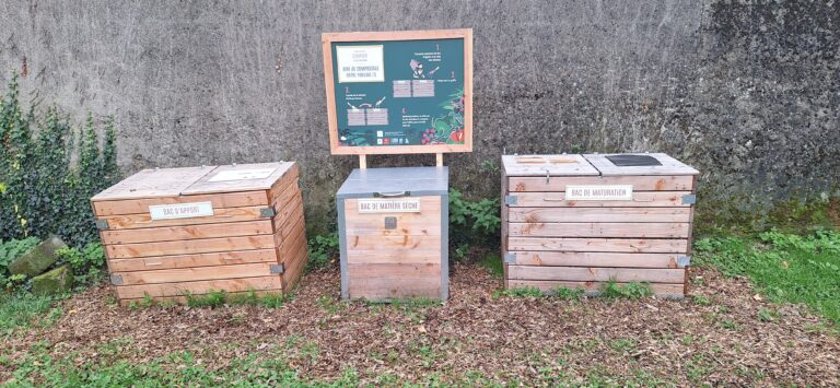 CARTE DES AIRES DE COMPOSTAGE PARTAGE INSTALLEES