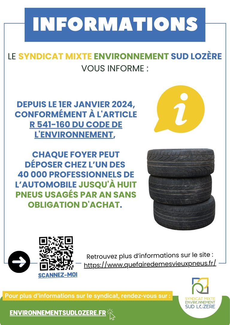 GESTION DES PNEUS USAGES